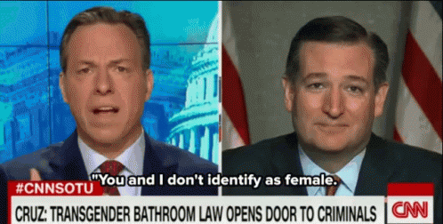 Two Men on CNN Show Saying You and I Don't Identify as Female