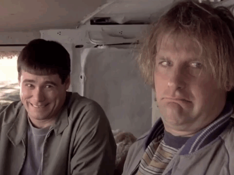 Two Men One Making Funny Face GIF