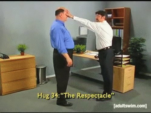 Two Men Saying Hug 34 The Respectable