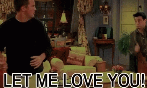 Two Men Saying Let Me Love You