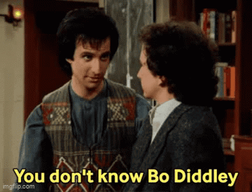 Two Men Saying You Don't Know Bo Diddley
