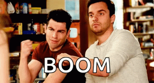 Two Men Sitting with Crossed Arms and Boom
