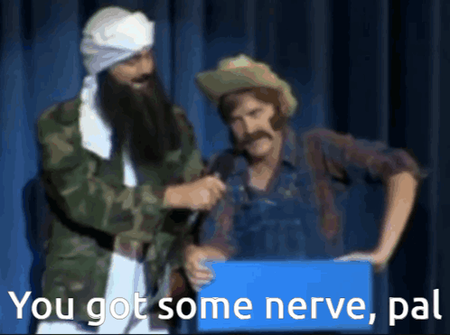 Two Men Standing Next to Each Other Nerve Pal