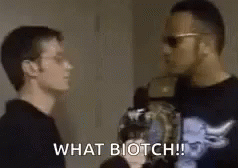 Two Men Standing Next To Each Other One Talking GIF
