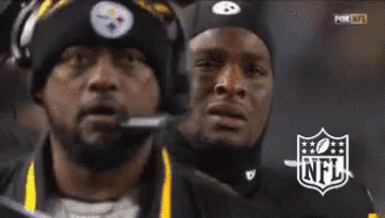 Two Men Standing Together One Crying GIF