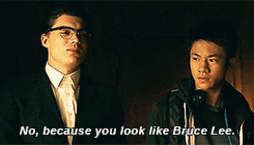 Two Men Talking About Bruce Lee
