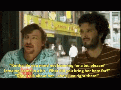 Two Men Talking Keitha Do You Mind Not Listening