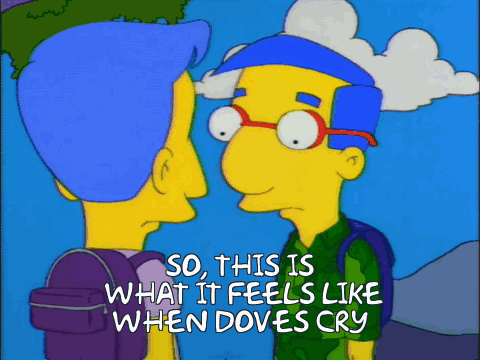 Two Men Talking So This Is What It Feels Like When Doves Cry