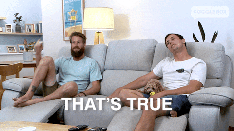 Two Men Talking True Dat No Cap GIF