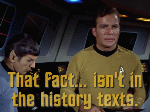 Two Men That Fact Isn't in History Texts