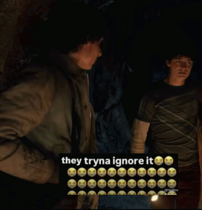 Two Men Tryna Ignore It
