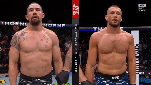 Two Men UFC Fight Night GIF