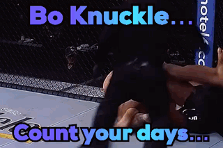 Two Men UFC Fight With Monster Energy