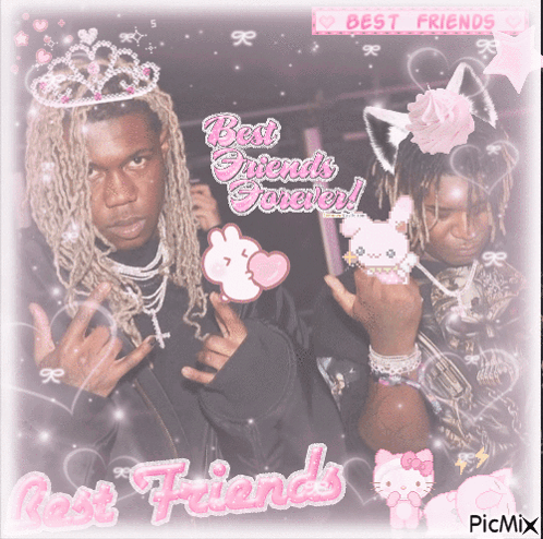 Two Men With Best Friends Forever
