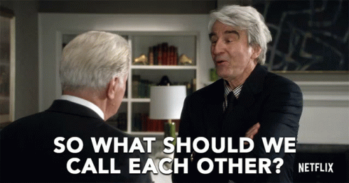 Two Older Men Talking Netflix Ad GIF