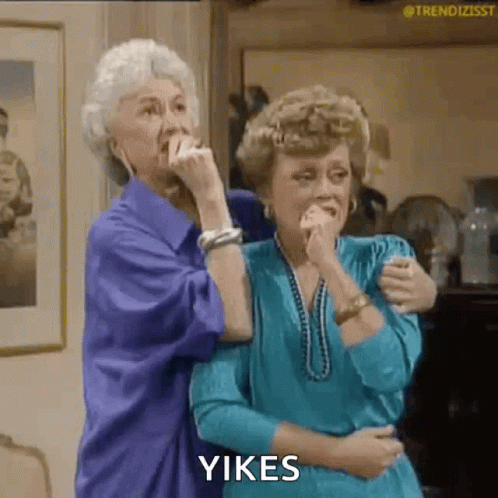 Two Older Women Holding Hands