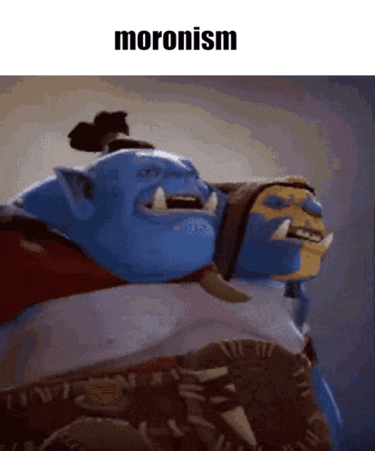 Two Orcs Lying With Moronism