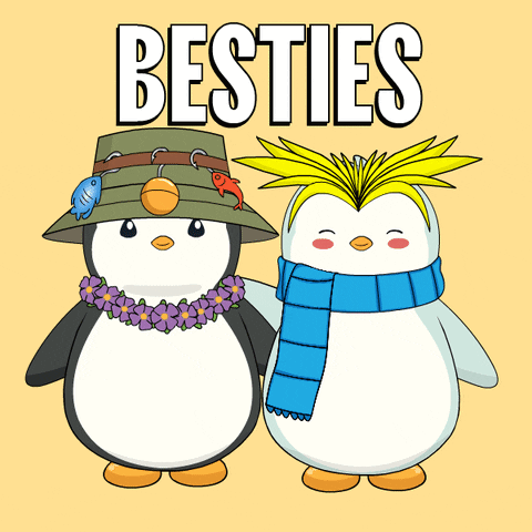 Two Penguins Besties
