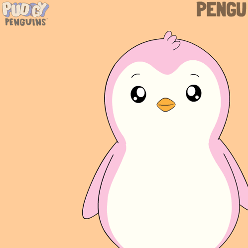 Two Penguins Hugging Sneak Hug