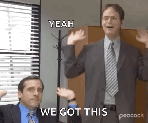 Two Penguins Keep Up The Good Work You Got This
