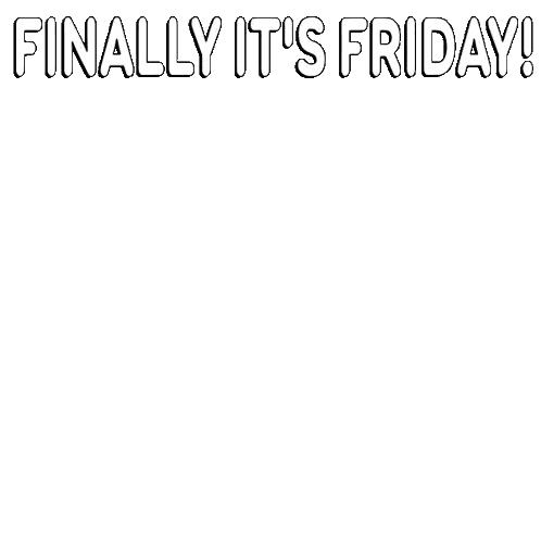Two Penguins With Finally It's Friday