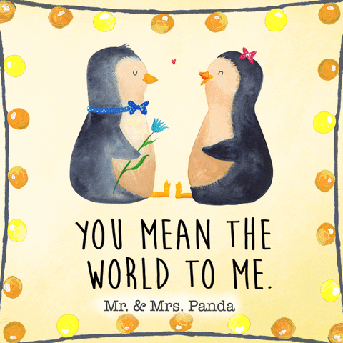 Two Penguins You Mean the World to Me