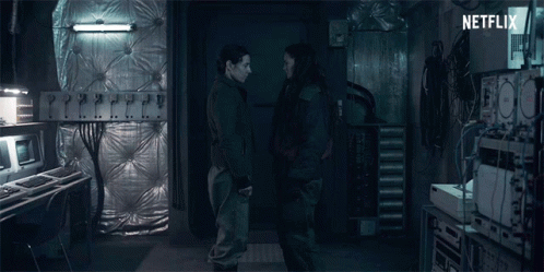 Two People In Dark Room Netflix GIF