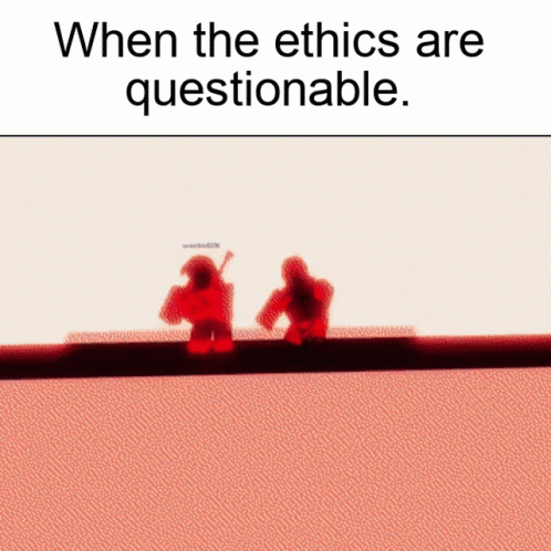 Two People Questionable Ethics