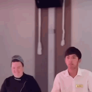 Two People Standing Together