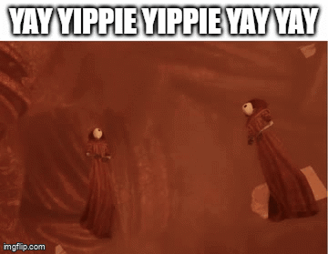 Two People Yelling Yay Yippie GIF