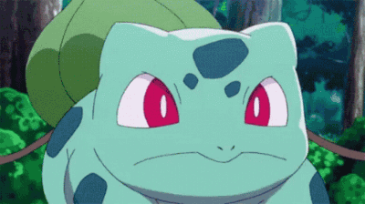 Two Pokemon Standing With Mouths Open GIF