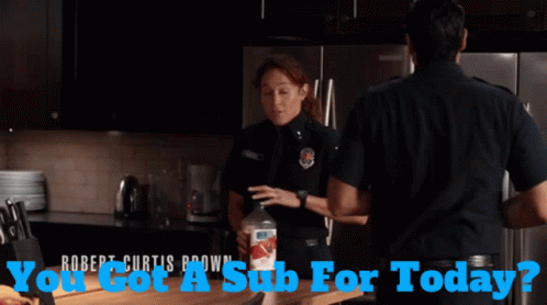 Two Police Officers Say You Got Sub Today