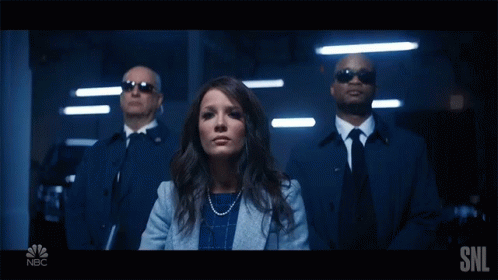 Two Secret Service Behind GIF