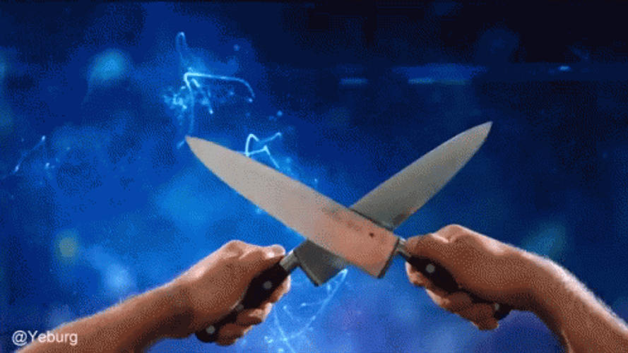 Анимированный нож. Анимация ножа бабочки