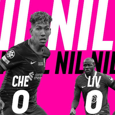Two Soccer Players 0-0 Pink Background