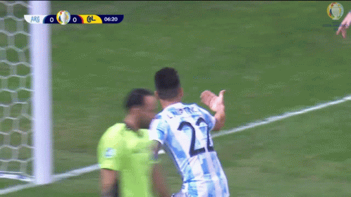 Two Soccer Players Celebrating with Number 15 Jerseys