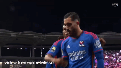Two Soccer Players in Emirates Fly Better Jerseys