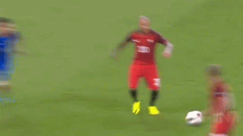 Two Soccer Players Number 10 on Shorts