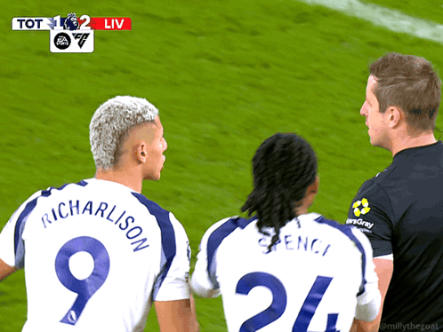 Two Soccer Players Number 24