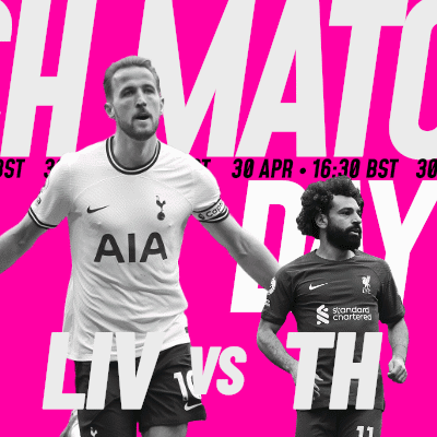 Two Soccer Players on Pink Background Live vs Th