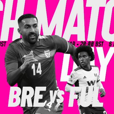 Two Soccer Players On Pink Background Saying Bre Vs Full GIF