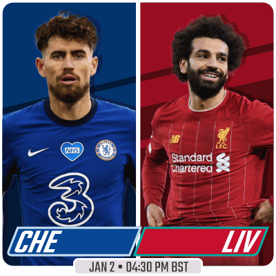 Two Soccer Players One From Chelsea And One From Liverpool GIF