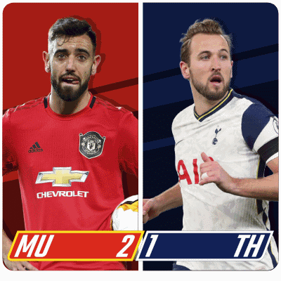 Two Soccer Players One From Chevrolet And The Other From Tottenham GIF