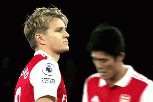 Two Soccer Players One With Number 1 GIF