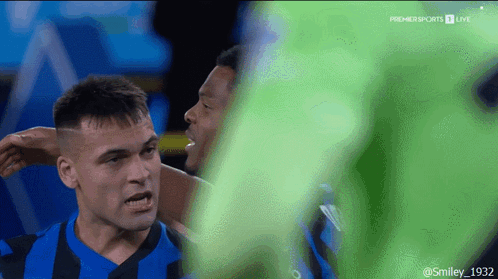 Two Soccer Players Premier Sports 1 Live