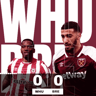 Two Soccer Players Saying Whu