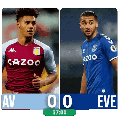 Two Soccer Players Score 0-0