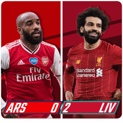 Two Soccer Players Score Ars 0 2 Liv