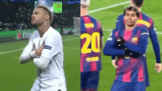 Two Soccer Players Standing on Field