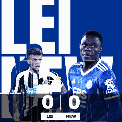 Two Soccer Players Standing with Score 0-0 New